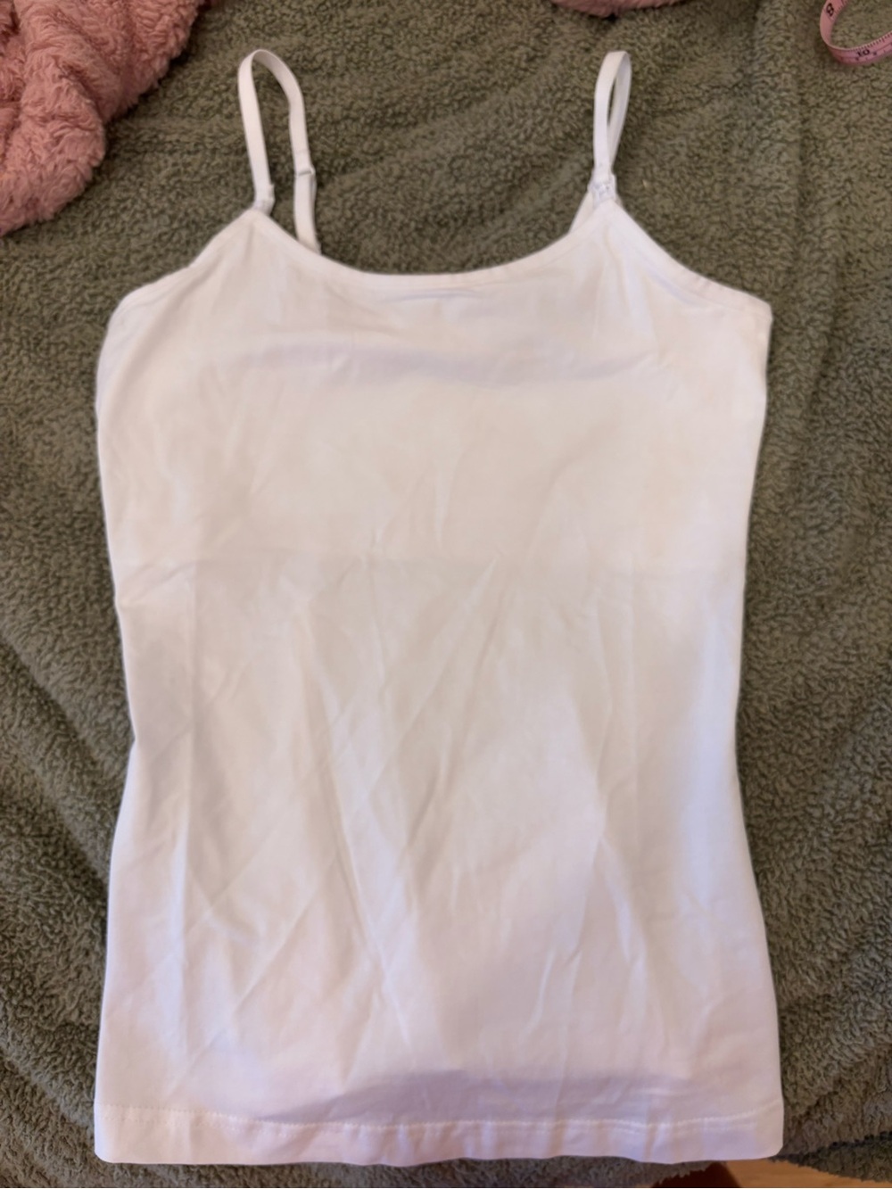 NWOT Pact Organic Sustainable Cotton Nursing Shelf Bra Tank Adjustable Straps